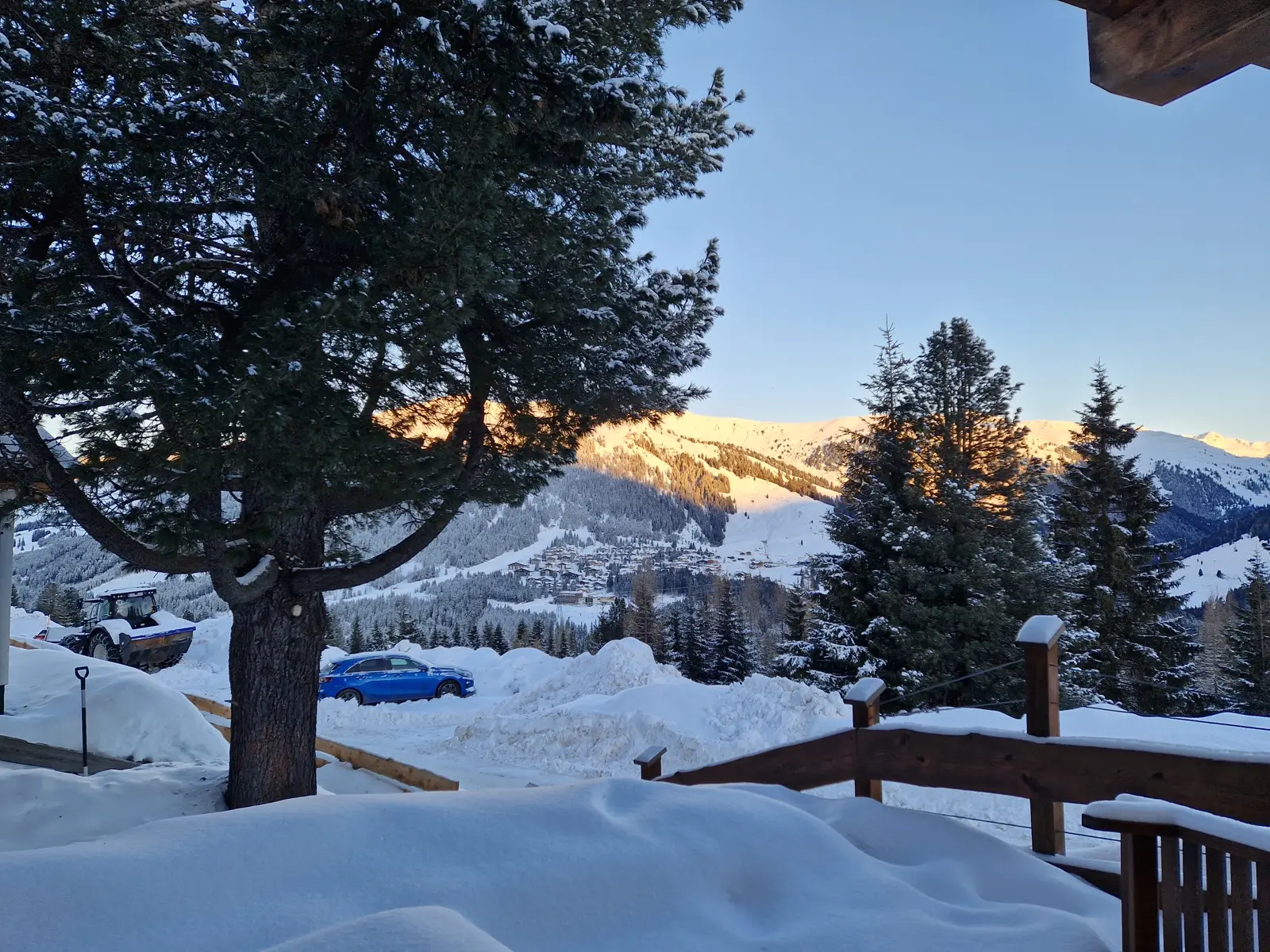 Almhaus Louise – Aussicht von der Terrasse