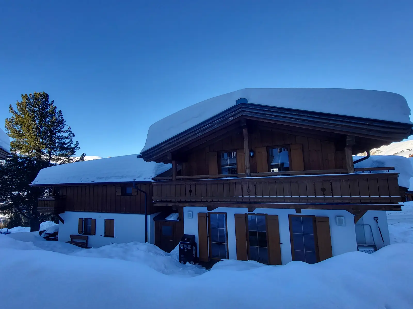 Almhaus Oscar – Außenansicht des Hauses